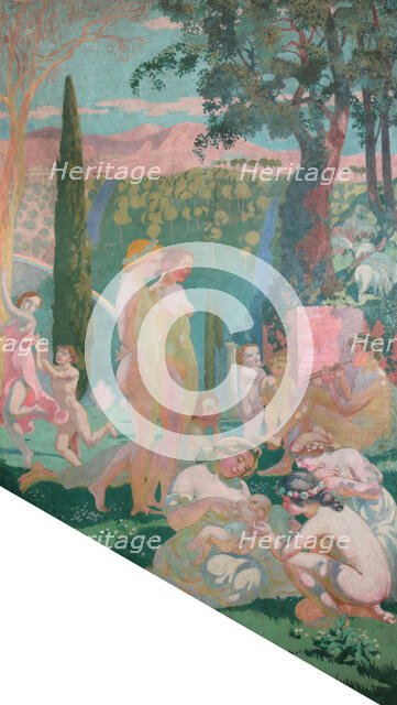 From the Polyptych "L'Âge d'or" (The Golden Age), 1911-1912. Creator: Denis, Maurice (1870-1943).