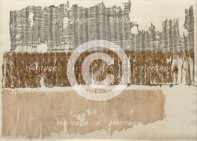 Fragment of a Tiraz-Style Textile, 1094 - 1101. Creator: Unknown.