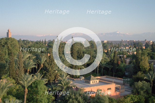 Koutoubia Gardens, Marakesh, Morocco.
