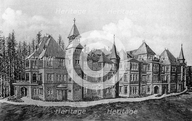 Civil Secretariat, Simla, India. Artist: Unknown