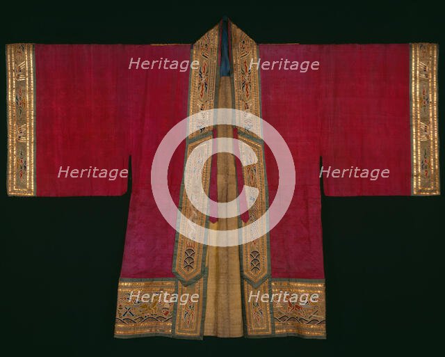 Vestment (For a Second-degree Taoist Priest), China, Qing dynasty (1644-1911), 1801/50. Creator: Unknown.