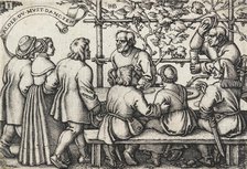 Peasants' Feast, between 1546 and 1547. Creator: Sebald Beham.