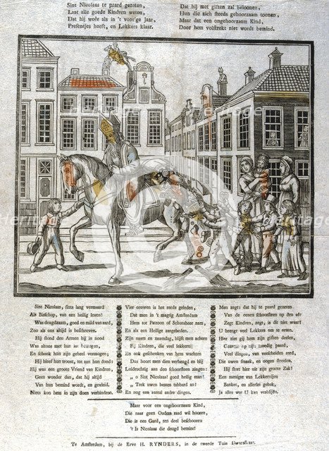 St Nicholas, 19th century. Artist: Anon