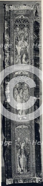 Orphrey, Italian or Spanish, 15th century. Creator: Unknown.