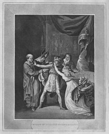 'Cruelty of Dunstan to Edwy & Elgiva', 1838. Artist: Unknown.