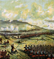 'The Battle of Inkerman, 1854', (c1850s). Artist: Unknown