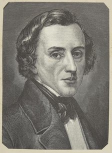 Portrait of Frédéric Chopin (1810-1849). Creator: Anonymous.