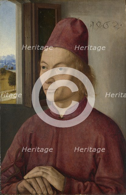 Portrait of a Man (Jan van Winckele?), 1462. Artist: Bouts, Dirk (1410/20-1475)