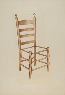 Chair, c. 1941. Creator: Louita Gourley.