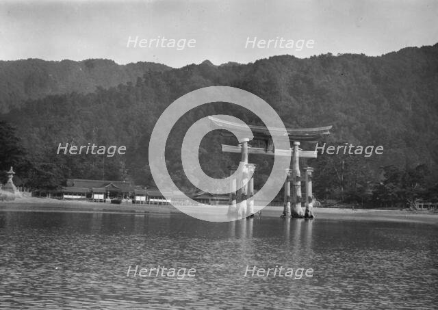 Itsukushima Shinto Shrine, Japan, 1908. Creator: Arnold Genthe.