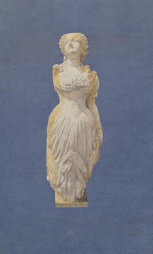 Figurehead "Marie", c. 1937. Creator: Ingrid Selmer-Larsen.