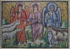 Separation of Sheep and Goats, Byzantine, early 20th century (original dated early 6th century). Creator: Unknown.