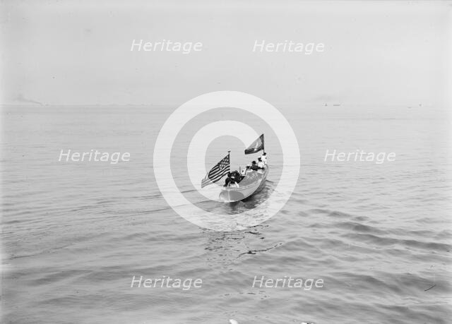 German Squadron Visit To U.S., 1912. Creator: Harris & Ewing.