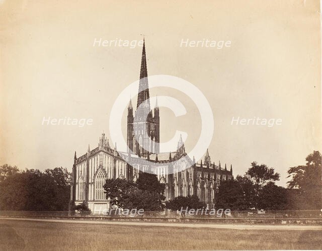 The Cathedral, Calcutta, 1858-61. Creator: Unknown.