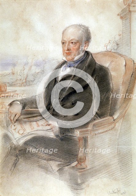 'John Britten', 1848. Artist: John Hayter