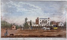 Gregory Bateman's Villa, Green Street, Kentish Town, London, 1792. Artist: Anon