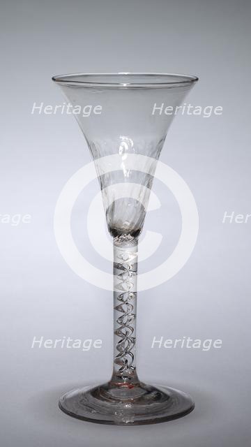 Wine Glass, 1740-1750. Creator: Unknown.