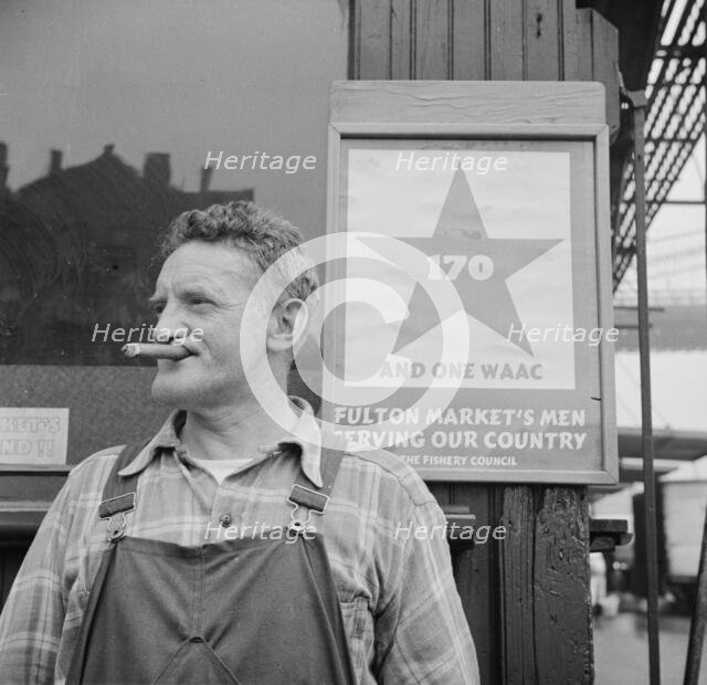 Fulton fish market hooker, New York, 1943. Creator: Gordon Parks.