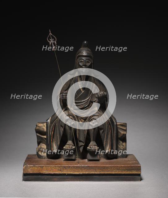 Enno Gyoja and Two Attendants (Enno Gyoja), 1615-1868. Creator: Unknown.