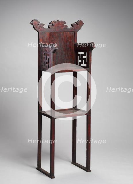 Altar High Chair (Kyo-Yi), 1800s. Creator: Unknown.