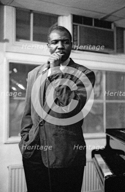 James Williams, Tenor Clef, Hoxton Square, London, June, 1992.  Artist: Brian O'Connor.