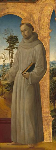Saint Anthony of Padua, c. 1495/1500. Creator: Vincenzo Foppa.