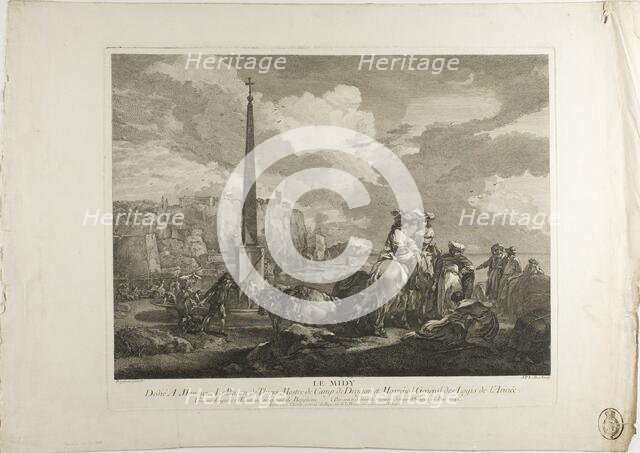 Le Midy, 1742. Creator: Jacques Philippe Le Bas.