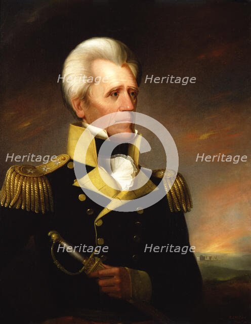 Andrew Jackson, 1835. Creator: Ralph EW Earl.