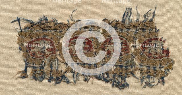 Fragment of a Tiraz-Style Textile, 1081 - 1101. Creator: Unknown.