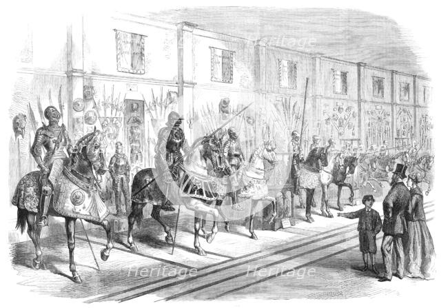 The Meyrick Collection of armour in the South Kensington Gallery, 1869. Creator: Unknown.