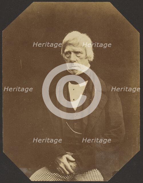 Lord Brougham, about 1852-1862. Creator: Roger Fenton.