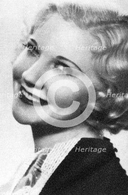 Una Merkel, American film actress, 1934-1935. Artist: Unknown