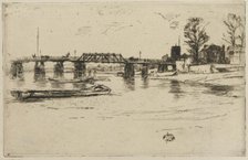Chelsea, 1879. Creator: James Abbott McNeill Whistler.