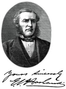 Sir Edward James Harland, British shipbuilder, c1880. Artist: Unknown