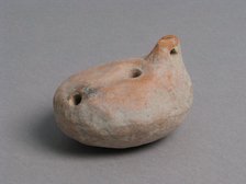 Oil Lamp, Coptic, 4th-7th century. Creator: Unknown.