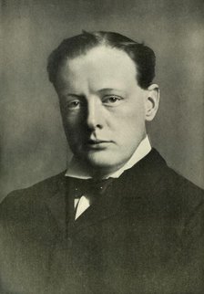 'Winston Churchill (First Lord of the Admiralty)', (1919).  Creator: Reginald Haines.