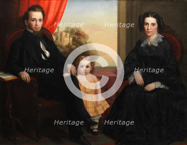 A Family Group, ca. 1850. Creator: Unknown.