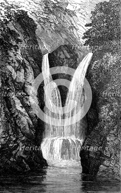 The Falls, Golspie Burn, 1872. Creator: Unknown.