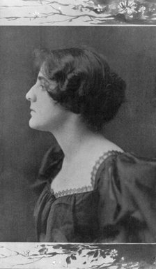 Ethel Reed, 1897. Creator: Frances Benjamin Johnston.