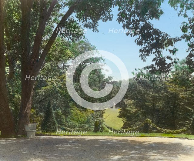 "Claraben Court," Benjamin Stern house, Roslyn Harbor, New York, c1914. Creator: Frances Benjamin Johnston.