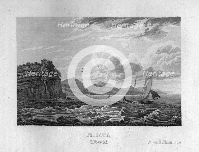 Ithaca, Greece, c1833. Artist: Unknown