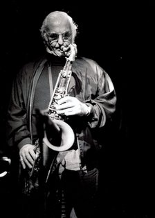 Ronnie Scott, Ronnie Scott's, London, 1992. Artist: Brian O'Connor