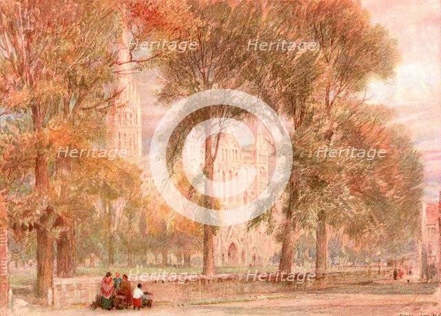 'Salisbury Close', 1897, (c1900).  Creator: Unknown.