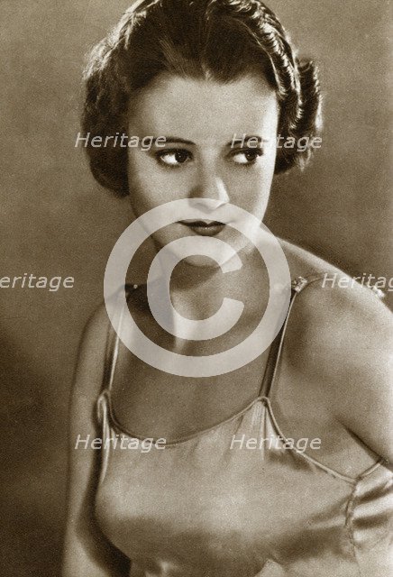Heather Angel, English film actress, 1933. Artist: Unknown
