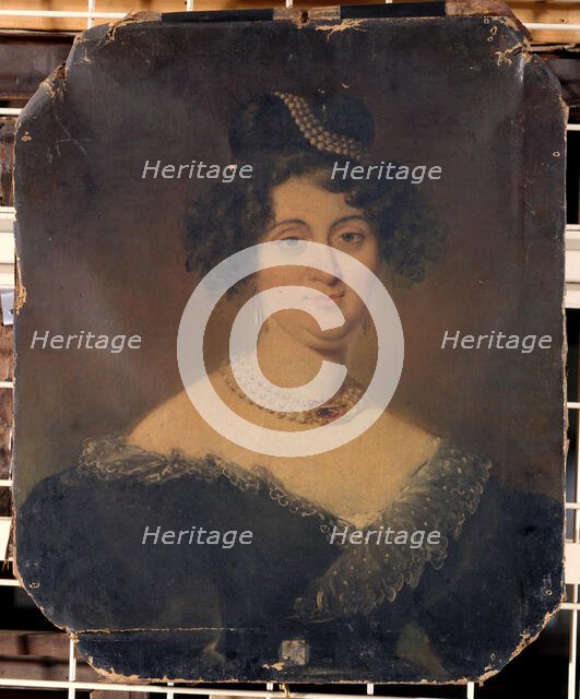 Portrait of a Woman (circa 1835), c1835. Creator: Unknown.