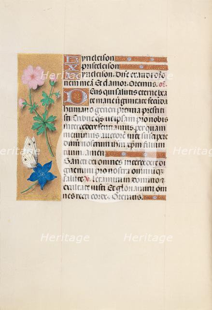 Hours of Queen Isabella the Catholic, Queen of Spain: Fol. 134v, c. 1500. Creator: Master of the First Prayerbook of Maximillian (Flemish, c. 1444-1519); Associates, and.