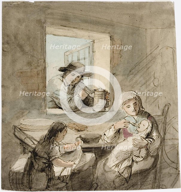 Interior..., 1840-1873. Creator: Robert Wilhelm Ekman.