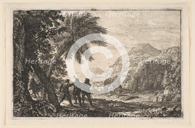Landscape with Brigands, 1633. Creator: Claude Lorrain.