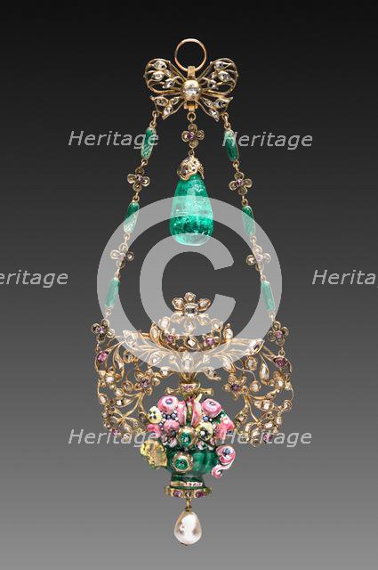 Pendant, 1700s. Creator: Unknown.