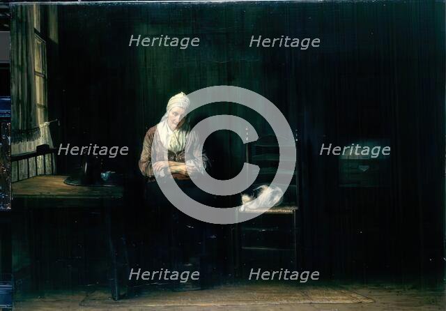 The Sleepers, c1868. Creator: Jozef Israels.